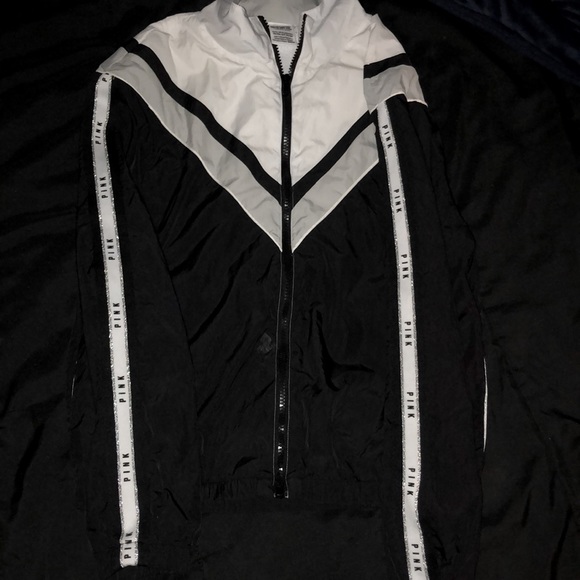 PINK Victoria's Secret Jackets & Blazers - VS PINK TRACK JACKET
